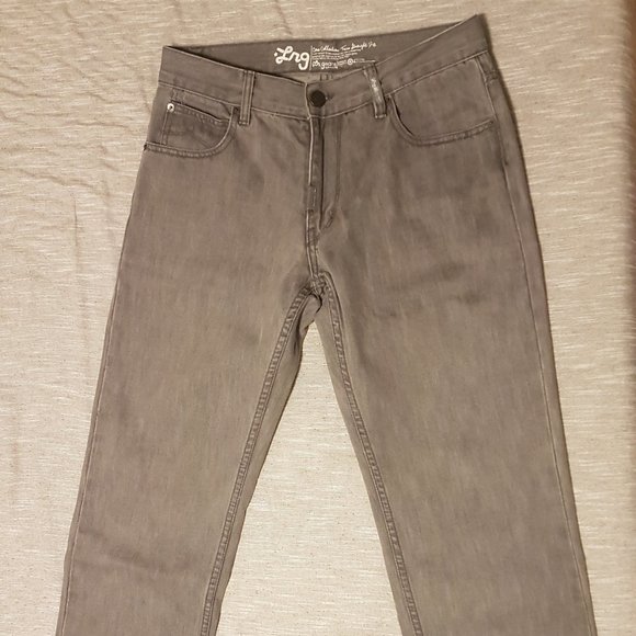 Lifted Research Group LRG L-R-G grey denim jeans 32 regular fit - Picture 1 of 6